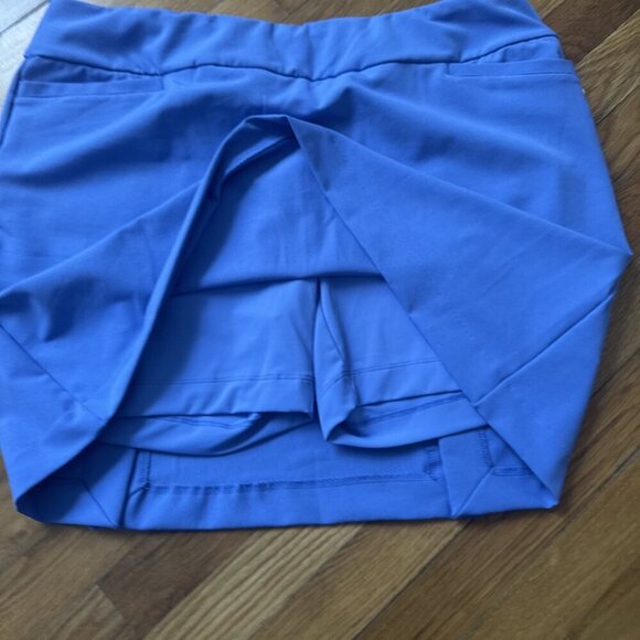 Fairway & Greene Women's Carrie Skort Color Surf Size XL - Picture 3 of 7